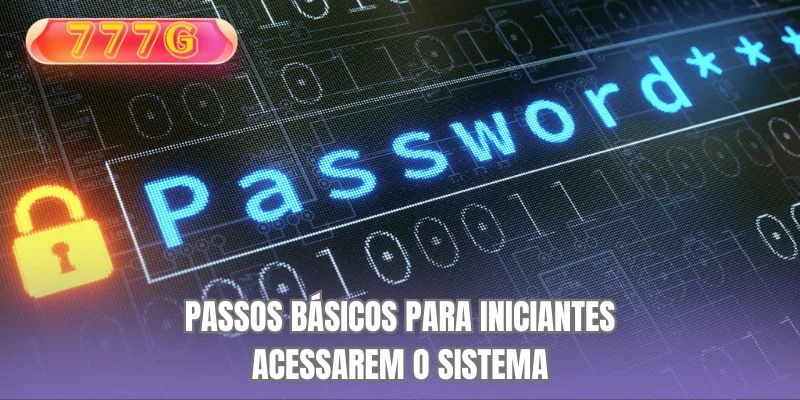 Passos básicos para iniciantes acessarem o sistema
